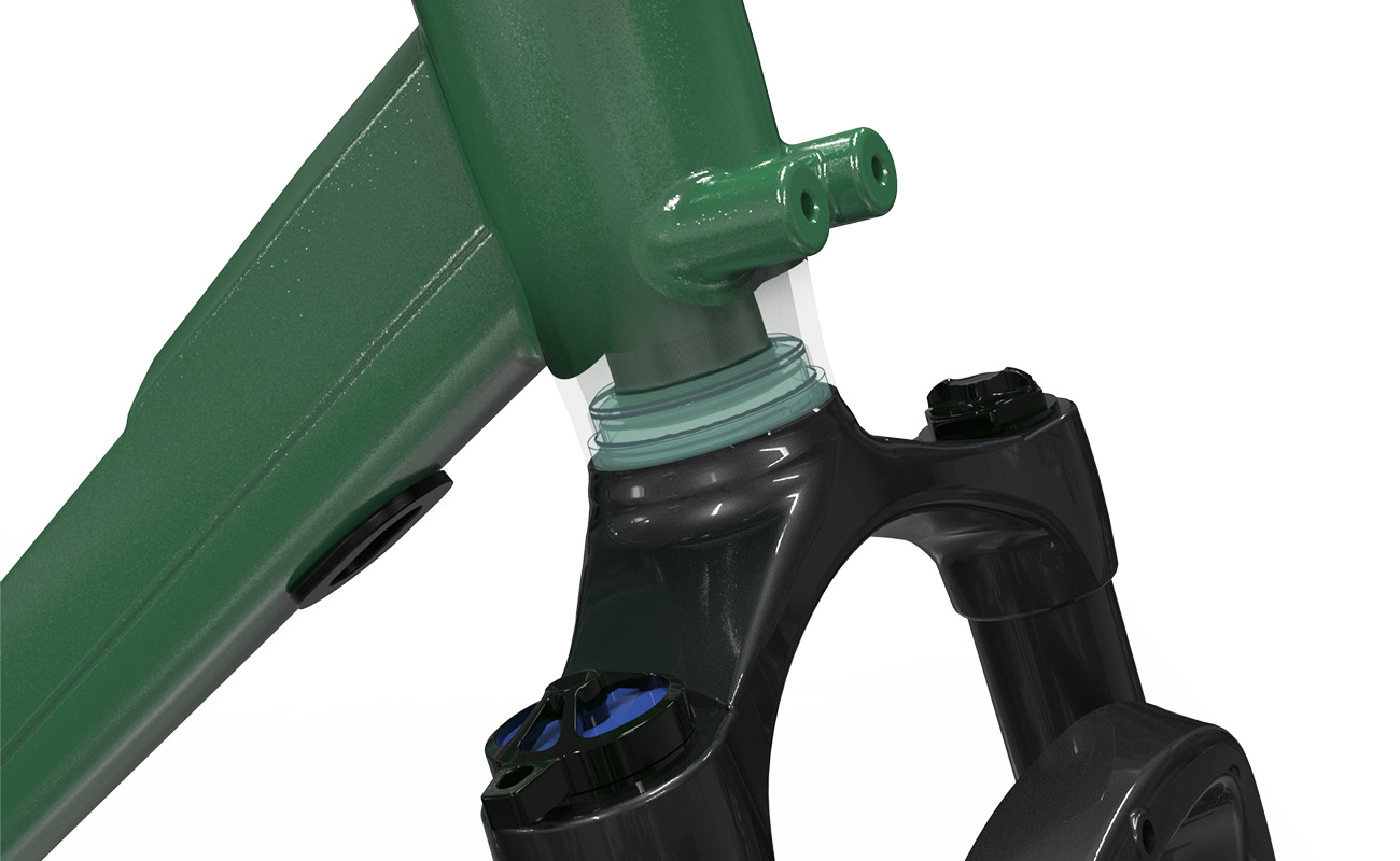 Internal Steering Limit Headset