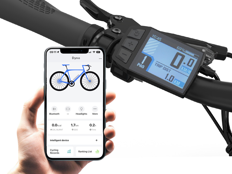 LCD-scherm met bluetooth
