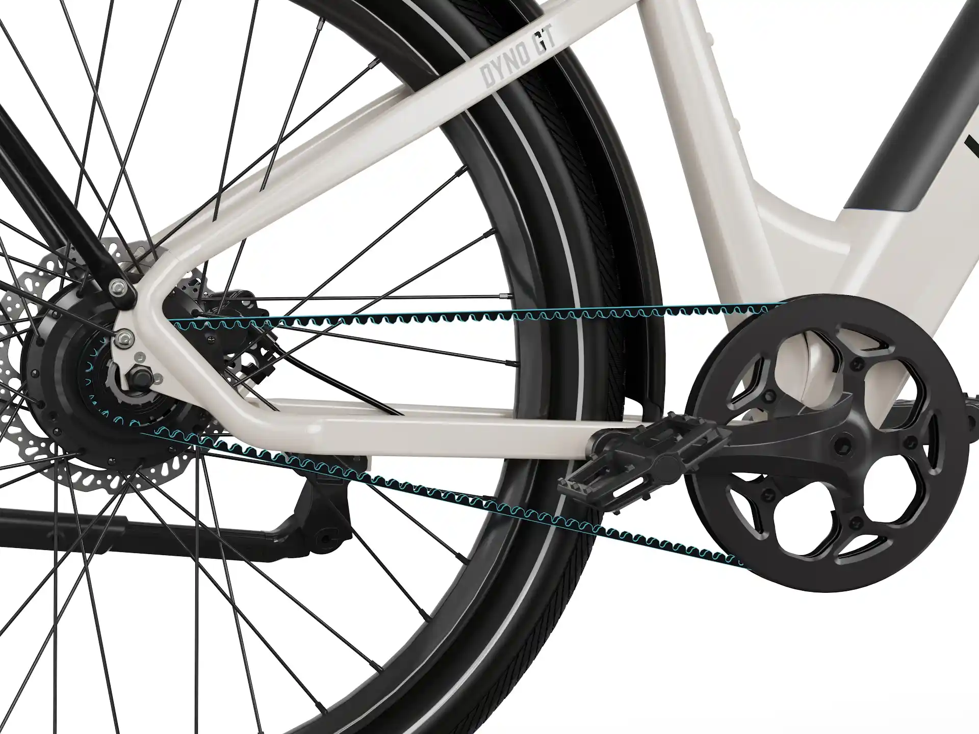 Silent carbon belt